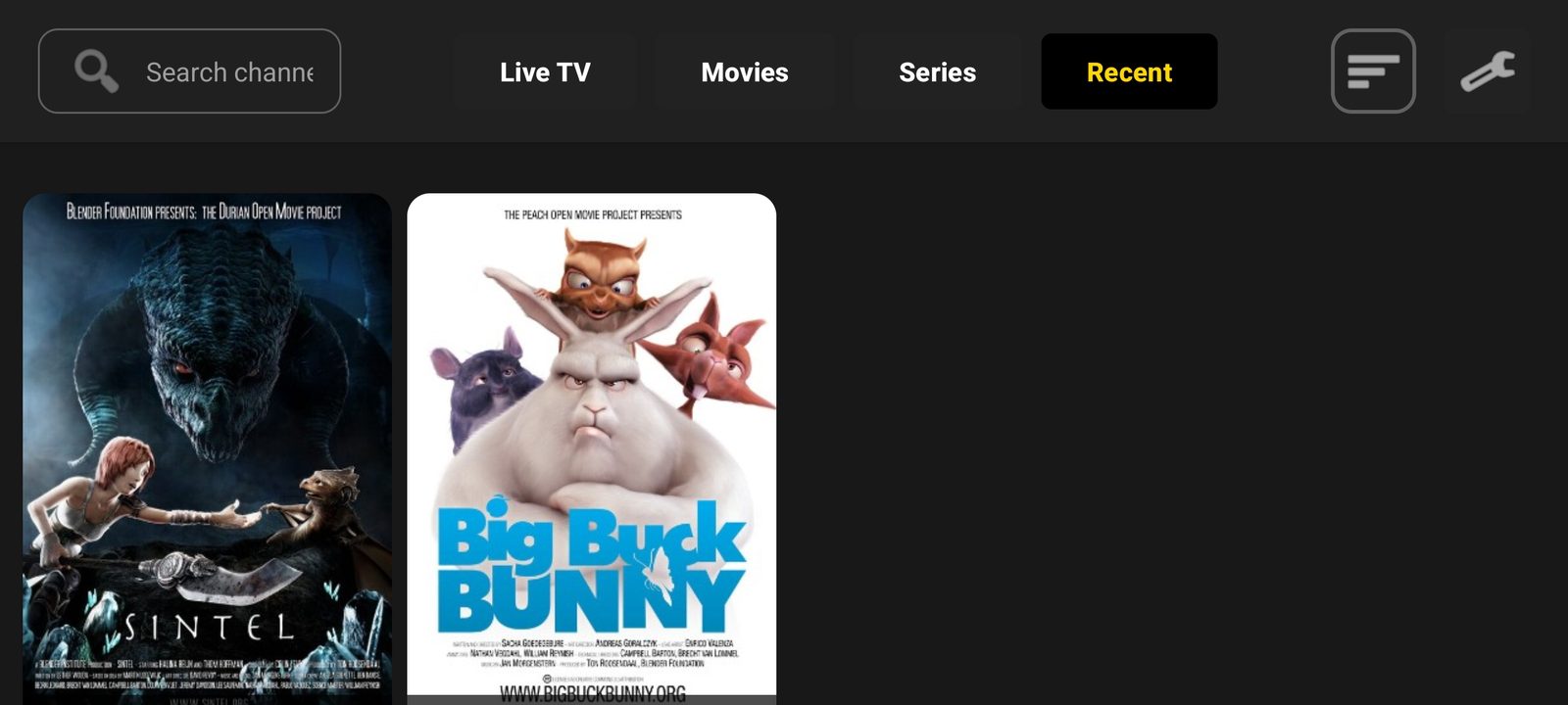Recently watched